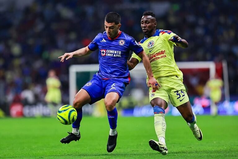 cronología de club de fútbol cruz azul contra club américa